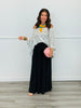 Silver Sequin Boxy Top (Reg. and Plus)
