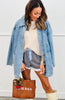 Oversized Medium Denim Jacket (Reg.)