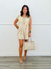 Peach Multi Floral Delicate Eyelet Romper (Reg. & Plus)