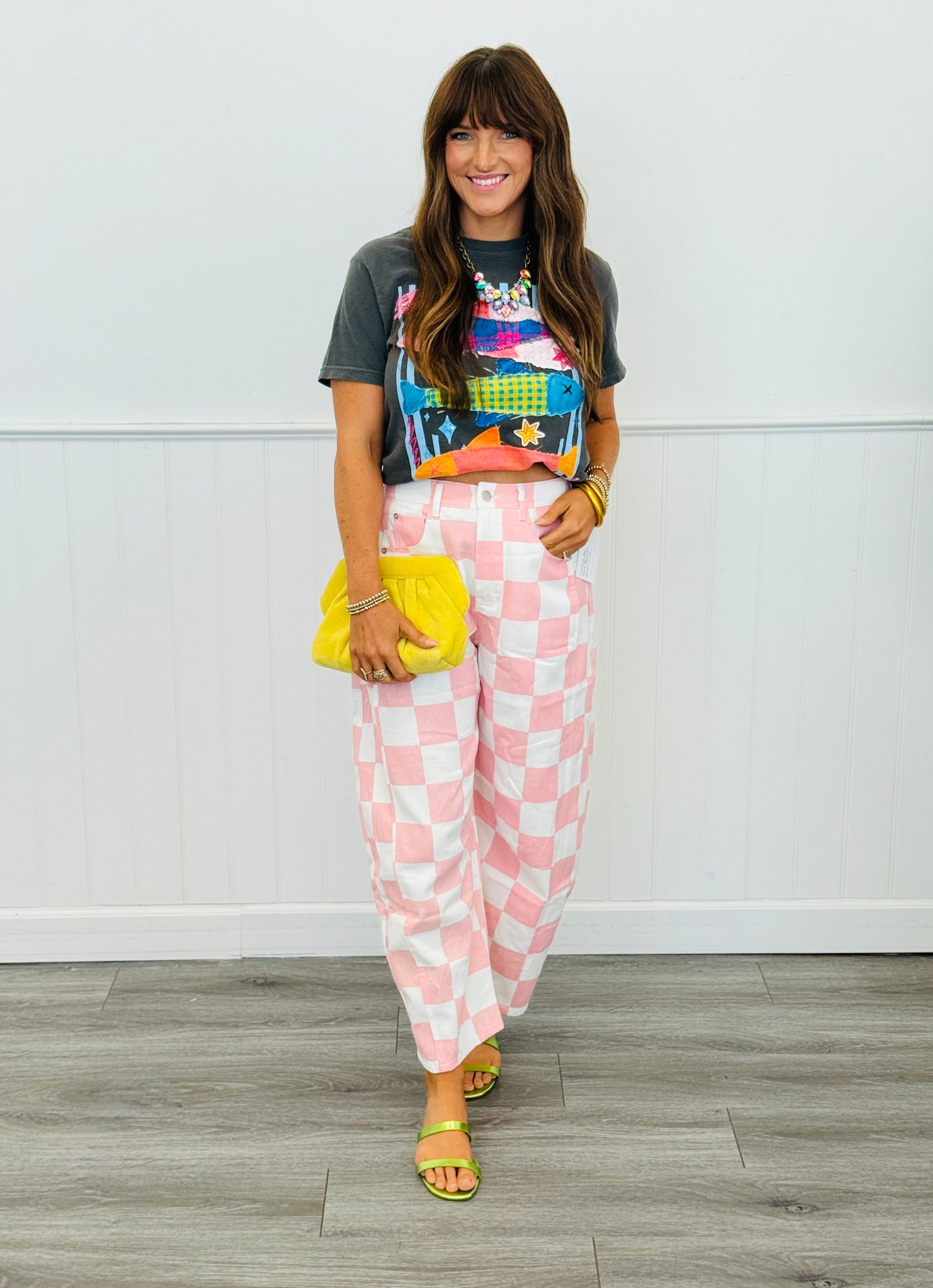Patchwork Catch Tee (Reg. and Plus)