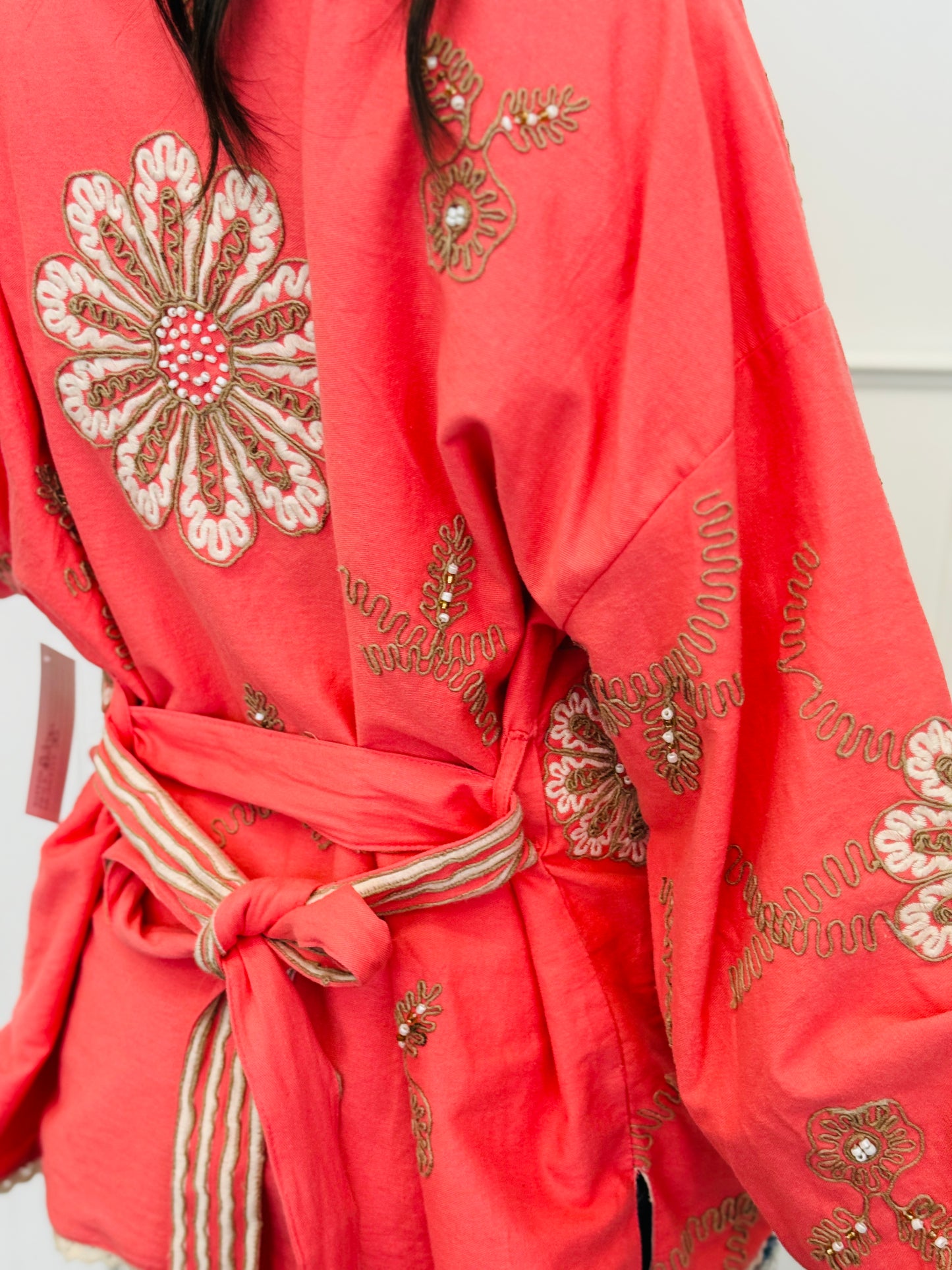 POL Pink Multi Wrap Kimono Jacket (Reg.)