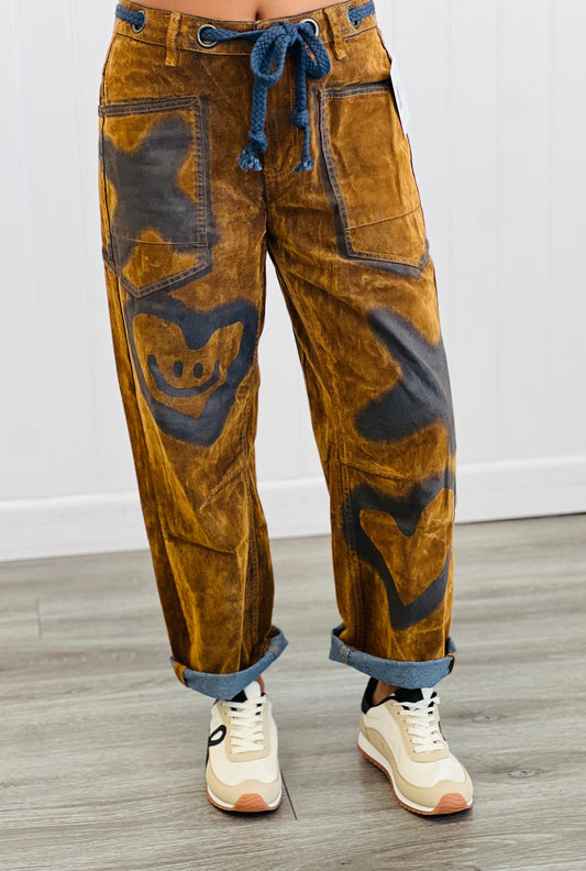 Oli & Hali XO Vintage Suede Velvet Pants (Reg.)