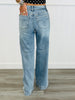 Judy Blue Retro Rebel Wide Leg Fold Over Jeans (Reg. and Plus)