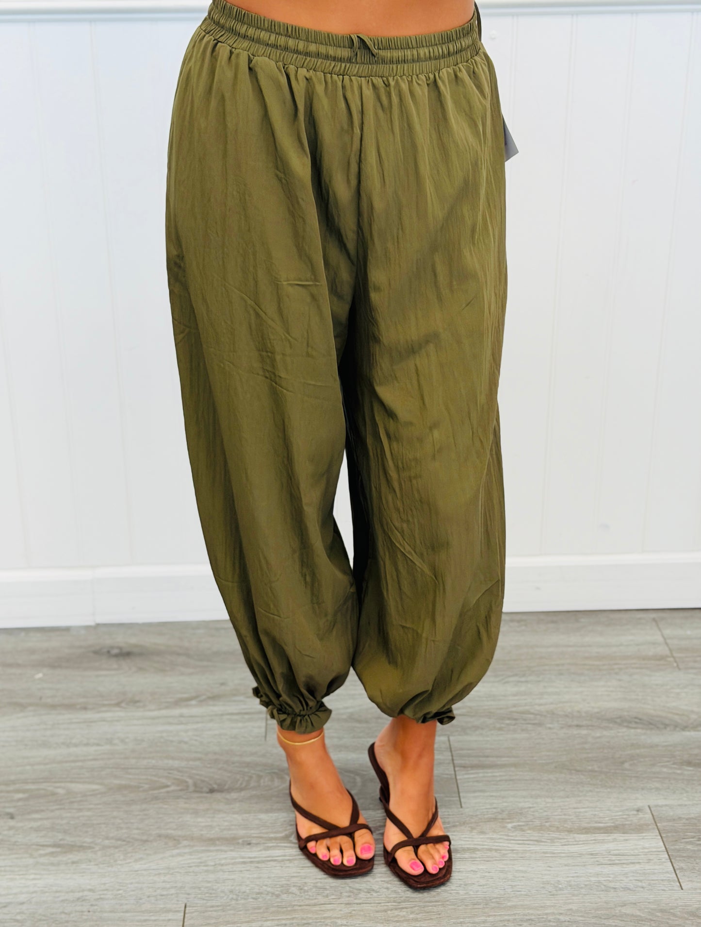 Balloon Capri Jogger Pants (Reg.) - 3 Colors