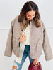 Mocha Brown Sparklet Light Puff Jacket Reg.)