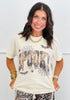 Leopard Spooky Graphic Tee (Reg. and Plus)