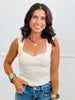 Sweetheart Ribbed Tank Top (Reg.)-3 Colors