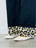 Contrast Leopard Cuffs Pants (Reg.)- 4 Colors