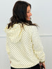 Cozy Micro Polka Dot Hoodie Top (Reg.) - 2 Colors