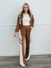 Color Block Zip Jacket Pants Set (Reg.) - 2 Colors