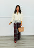 Cream Lace Trim Button Up Sweater Cardigan (Reg.)