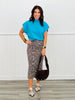 Zebra Print Midi Skirt (Reg & Plus)-2 Colors