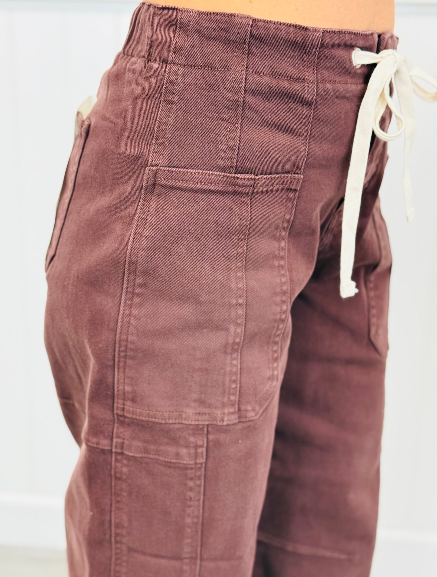 Risen Choco Charm Barrel Jeans (Reg & Plus)