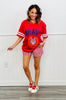 Red/White Brave Tiger Graphic Tee (Reg.)