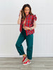 Christmas Plaid Puffy Vest (Reg.)-2 Colors