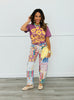 Jewel Patch Barrel Pants (Reg.)