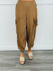 Mocha Cargo Parachute Pants (Reg.)