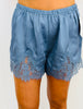 Lovely Lace Trim Silky Shorts Remix (Reg.) - 2 Colors