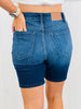 Judy Blue High Waist V-Front Bermuda Shorts (Reg. and Plus)