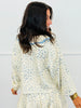 Ditsy Floral Ruffled Collar Sweatshirt (Reg.) - 2 Colors