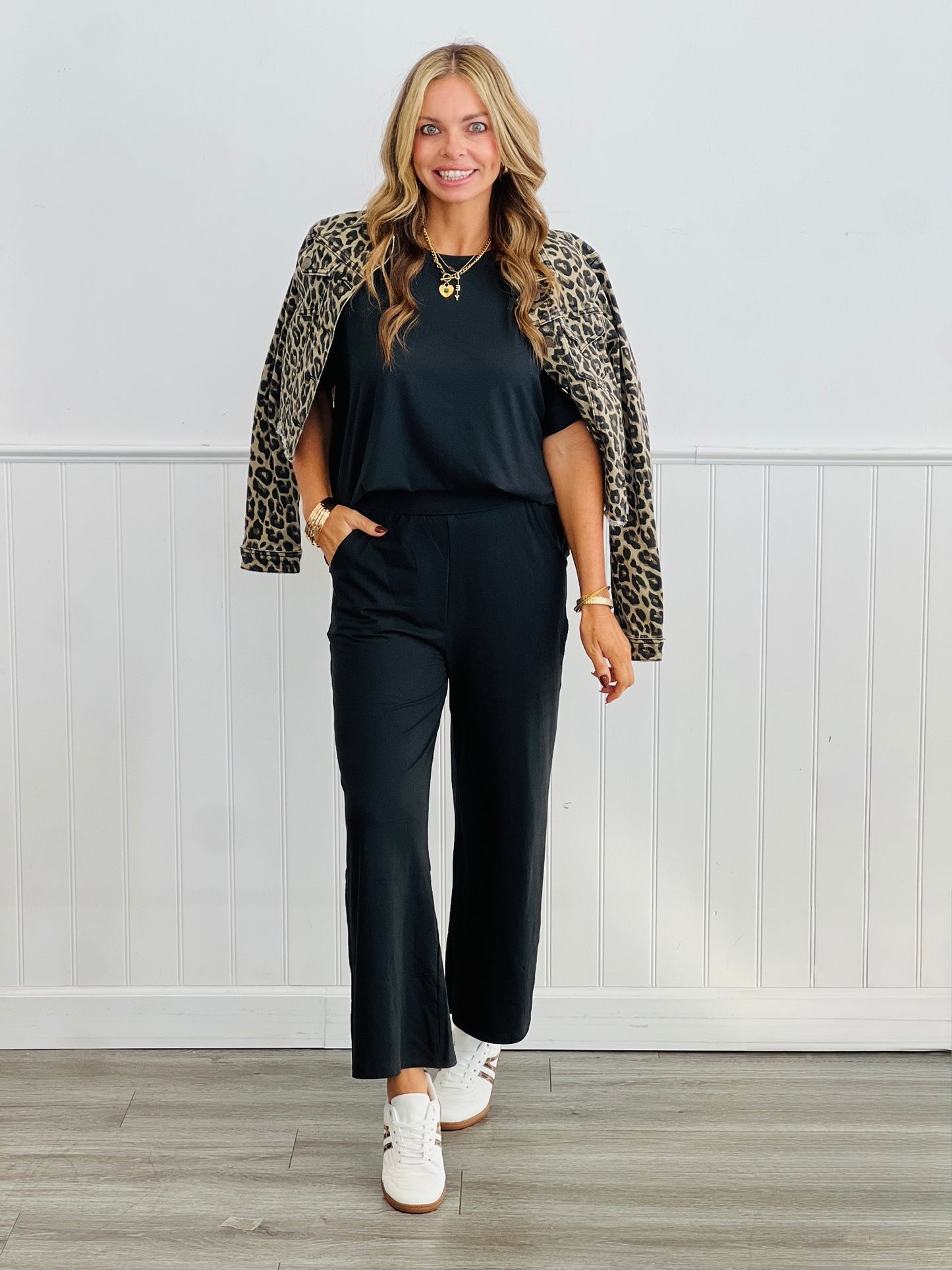 Cozy Peach Skin Pants (Reg. and Plus) - 2 Colors