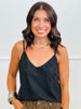 Midnight Oasis Rhinestone Cami Top (Reg & Plus)