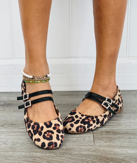 Corkys Leopard Own It Flats