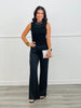 Black Metallic Twinkle Pants (Reg & Plus)