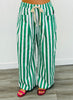 Colorful Striped Wide Leg Pants (Reg.)-3 Colors
