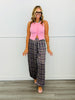 Flowy Plaid Elastic Cuffs Pants (Reg.) - 3 Colors