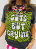 Cute But Crying Leopard Tee (Reg. and Plus)