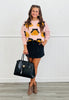 Dusty Pink Pumpkin Bow Sweater (Reg.)