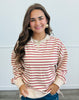 Create Comfort Striped Boxy Sweatshirt (Reg.)-3 Colors