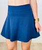 Fit & Flare Skort (Reg & Plus)-3 Colors