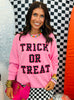Trick Or Treat Polka Dot Patch Pullover (Reg. and Plus)