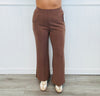 Mocha Soft Cropped Pants (Reg. and Plus)