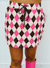 Preppy Argyle Skort (Reg. and Plus)