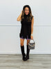 Brown Double Fringe Pullover Sweater (Reg.)