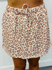 Leopard Printed Terry Skort Set (Reg. and Plus)