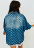 Denim Polka Dot Oversized Shirt (Reg & Plus)