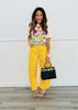Polka Dot Ankle Pants (Reg & Plus) - 4 Colors