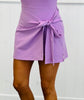 Lilac Sleeveless Wrap Romper (Reg.)