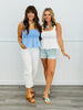 Peplum Top (Reg. and Plus)- 2 Colors