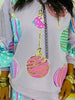Christmas Ornaments Sequin Sweatshirt (Reg. and Plus)