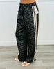 Horse Print Side Stripe Pants (Reg.) - 3 Colors