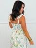 Ivory Multi Botanical Print Midi Dress (Reg & Plus)
