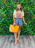 Sardine Stripe Bling Tee (Reg. and Plus)