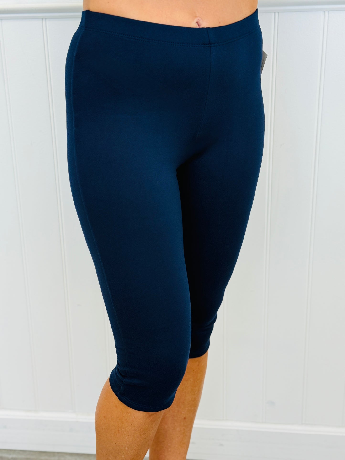 Navy Capri Pants (Reg. and Plus)