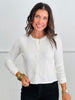 Contemporary Sweater Cardigan Top (Reg.)-3 Colors
