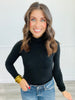 Drape Turtle Neck Sweater Top (Reg)-3 Colors